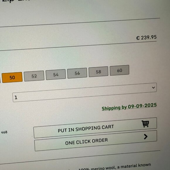 Gran Sasso of Italy NWT FULL Zip Cardigan Sweater Size 50 Green 100% Wool $280RT - Picture 3 of 13